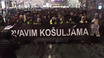 I ftohti i janarit “ushqen” protestat në Beograd  - Top Channel Albania - News - Lajme