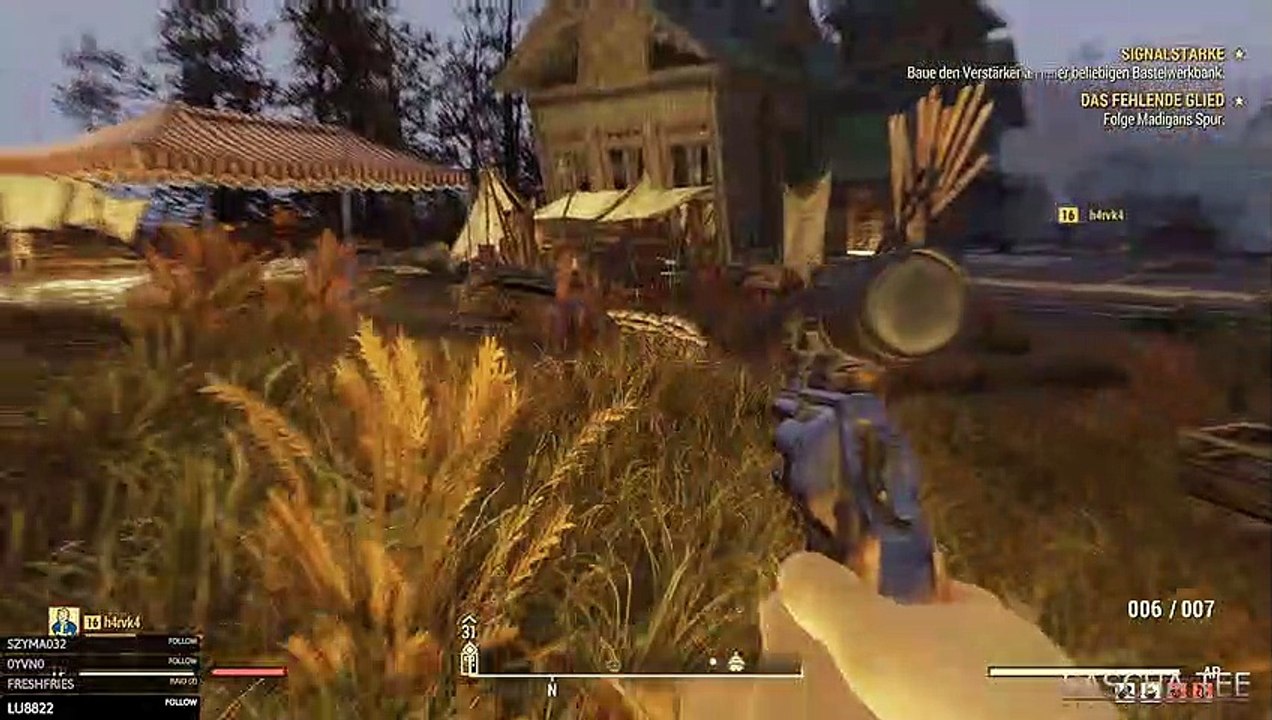 Unsichtbare Gegner. Fallout 76 #23.4