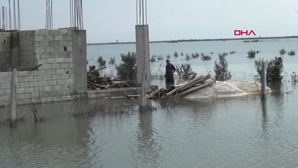 Hatay'da Baraj Kapakları Açıldı, Mahalle Sular Altında Kaldı-Ek