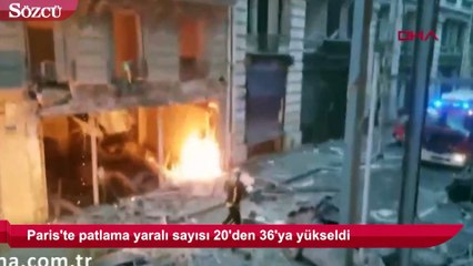 Paris'te patlama