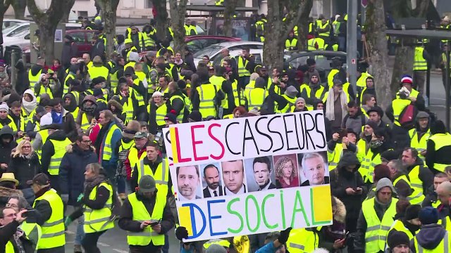 The Yellow Vests take to the streets of Bourges