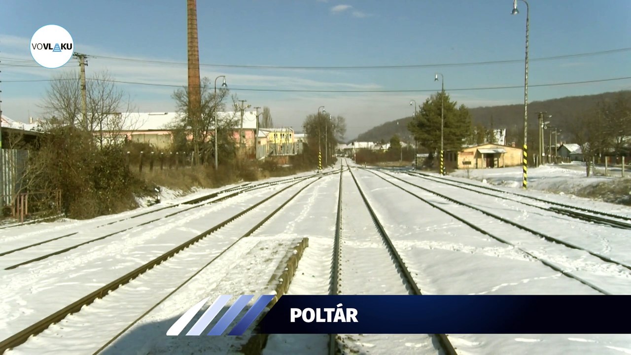 UNIKÁTNY VLAKOVÝ VIDEOPROJEKT: Z Lučenca do Utekáča zasneženým krajom