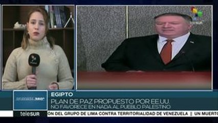 Palestina repudia declaraciones de Pompeo sobre plan de paz