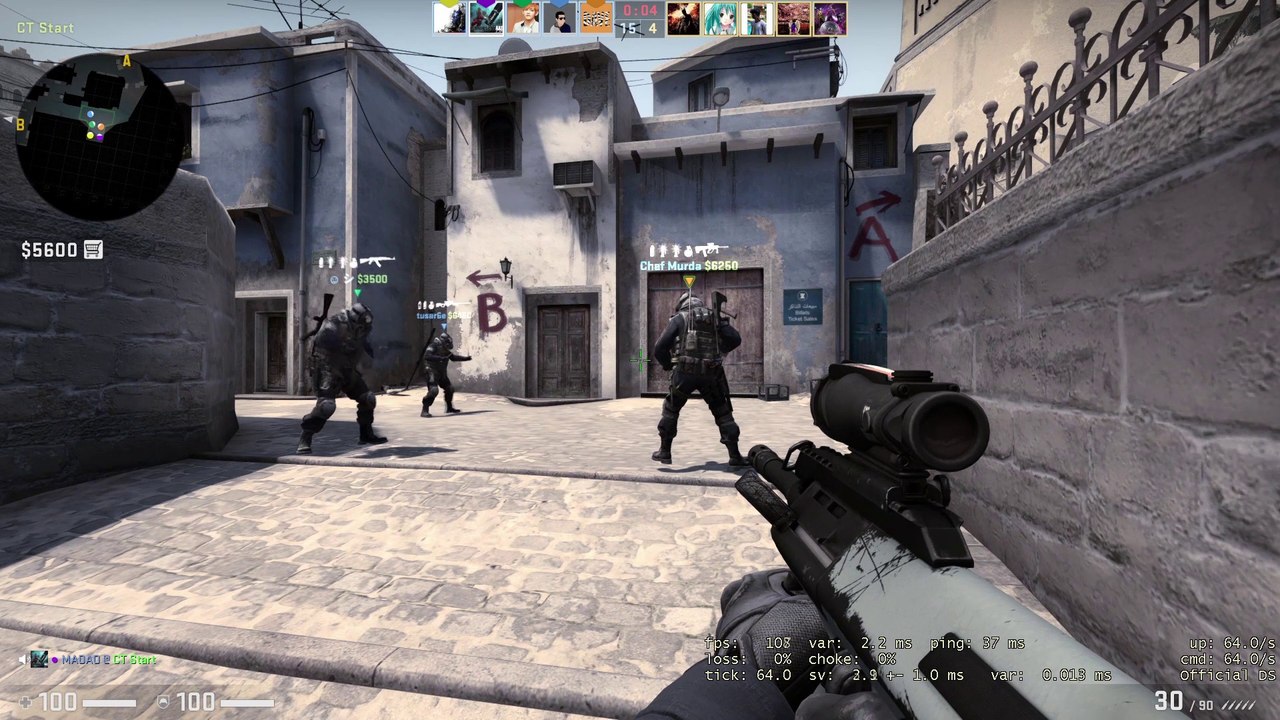 playing CSGO With Style