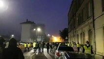 Bar-le-Duc : les gilets jaunes se replient vers la gare