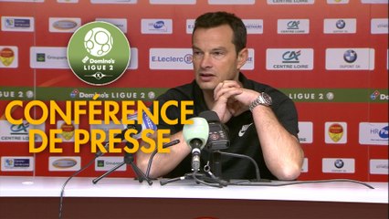 Conférence de presse US Orléans - FC Metz (0-1) : Didier OLLE-NICOLLE (USO) - Frédéric  ANTONETTI (FCM) - 2018/2019