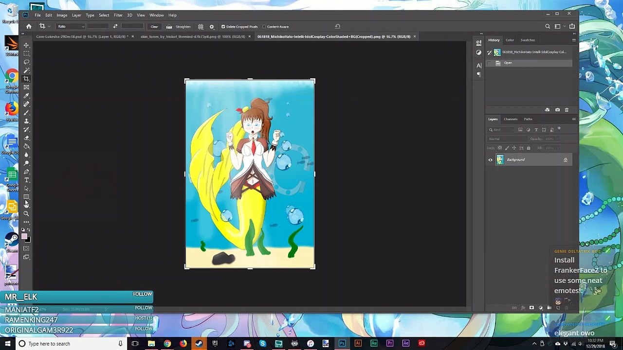Art Time-Lapse - Merballerina Lukesha