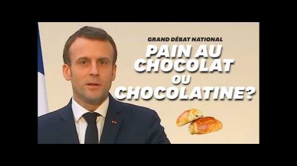 Chocolatine ou pain au chocolat? Macron pas si neutre qu'il veut bien le dire