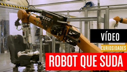 Robutt, el robot de Ford que suda