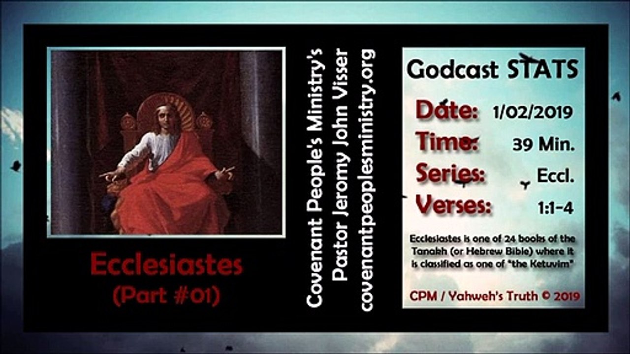 Ecclesiastes (Part #01)