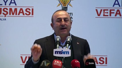 Çavuşoğlu: 'Sınırımızın ötesindeki terörü temizlemek için ne gerekiyorsa yapacağız' - ANTALYA