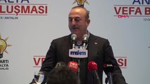 Antalya Bakan Çavuşoğlu, 'dünden Bugüne AK Parti Antalya Vefa Buluşması'nda Konuştu