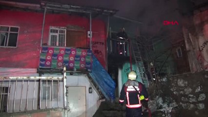 Ankara'da Alev Alan Mutfak Tüpü Patladı
