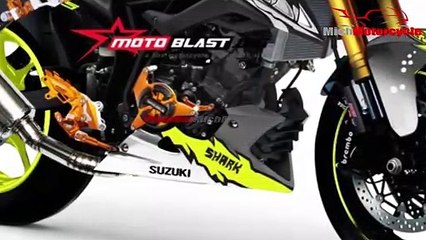 2019 Suzuki GSX-S150 white Shark Version Custom by Motoblast | Mich Motorcycle