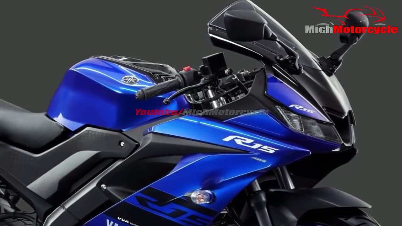 New Yamaha R15 V3.0 ABS 2019  Blue Black Edition Launched | Mich Motorcycle