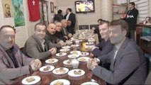 AK Parti’nin Zeytinburnu adayı Ömer Arısoy, MHP İlçe Başkanı Reşat Ok’u ziyaret etti