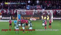 le beau coup franc de Khazri vs Guingamp