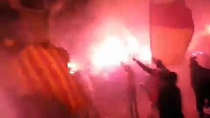 احباء الترجي بمدينة الفحص ولاية زغوان احتفال لم يسبق له مثيل