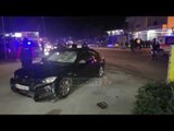 Report Tv - Aksident tragjik në Durrës, makina përplas këmbësoret, 2 persona humbin jetën