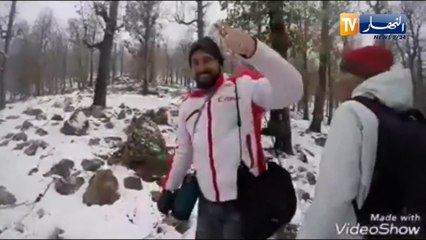 سحر الطبيعة.. حين تمتزج بالحلة البيضاء