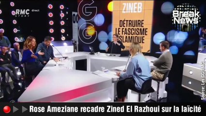▶▶Zineb El Rhazaoui reçois une leçon de laïcité en plein direct sur RMC