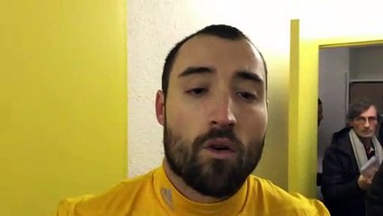 N2 – Yannick MARTIN réagit après le victoire de l’AS SAINT-PRIEST à MDA Foot