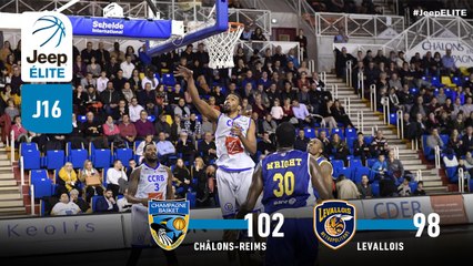 Jeep® ÉLITE :  Châlons-Reims vs Levallois (J16)