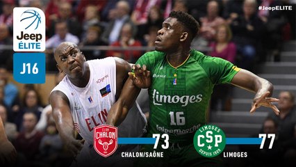 Jeep® ÉLITE : Chalon-sur-Saône vs Limoges (J16)