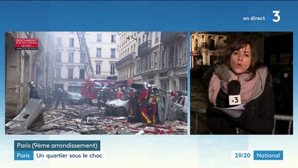 Paris : les pompiers mobilisés après l'explosion dans le 9e arrondissement