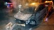 Samsun'da kaza yapan otomobil yandı, sürücü kayıplara karıştı