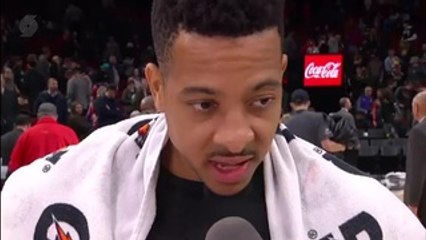 McCollum: "Just trying to put good days on top of good days"