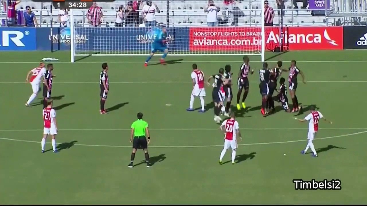 Hakim Ziyech  vs Sao Paulo