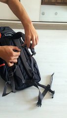 QUECHUA NH100 OUTDOOR SIRT ÇANTASI 30 LİTRE + MAT (DECATHLON)