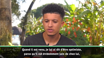 Interview - Sancho : "Je suis vraiment heureux pour Reiss Nelson"