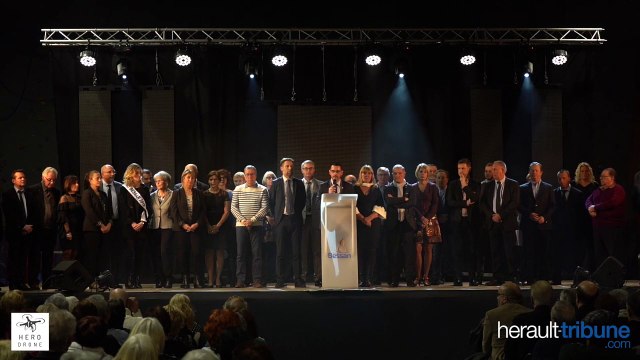 GILETS JAUNES - Le maire de Bessan s'exprime lors de la cérémonie des voeux 2019