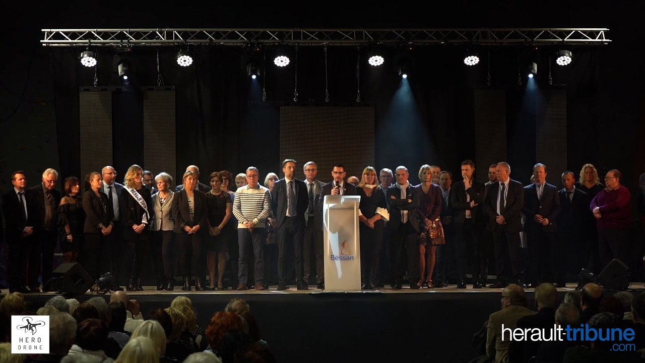 GILETS JAUNES - Le maire de Bessan s'exprime lors de la cérémonie des voeux 2019