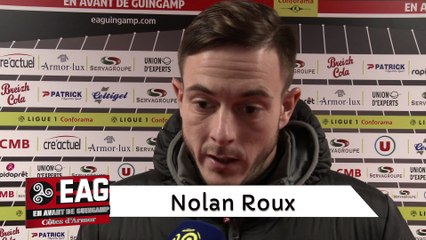 La réaction de Nolan Roux après EAG-ASSE (0-1)