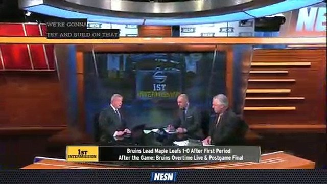 David Krejci Gives Bruins Lead In the First Period Vs. Maple Leafs