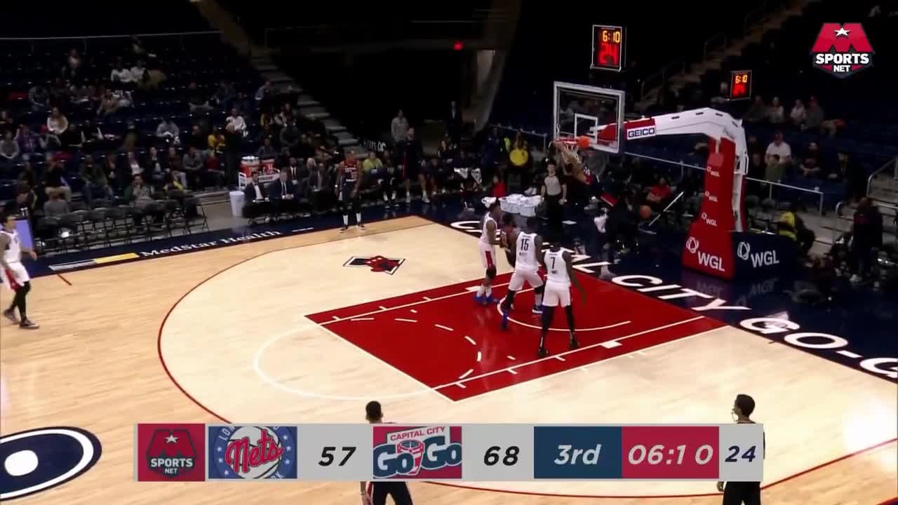Devin Robinson with the big dunk