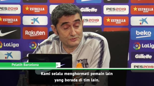 Valverde Tenang Tanggapi Rumor Kembalinya Neymar