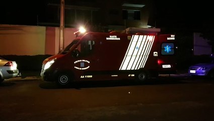 Mulher cai da escada no Bairro Country