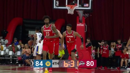 Bruno Caboclo (20 points) Highlights vs. Santa Cruz Warriors