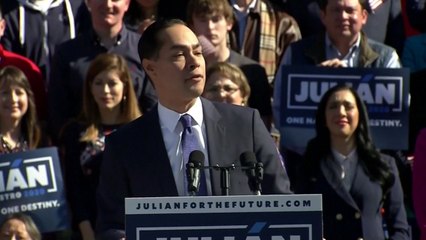 美 카스트로 전 장관, 2020 대선 민주당 출사표 / YTN