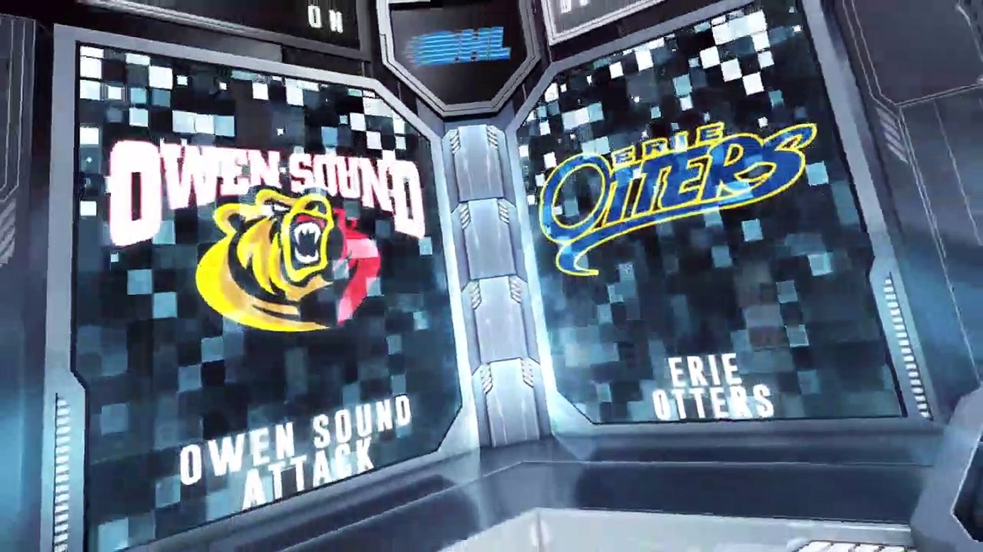 ⁣OHL Owen Sound Attack at Erie Otters