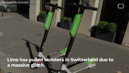 Lime Pulls Flawed Scooters In Switzerland