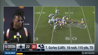 Todd Gurley & Jared Goff INTREVIEW 'Rams def. Cowboys 30-22' - NFL Total Access 1-12-2019