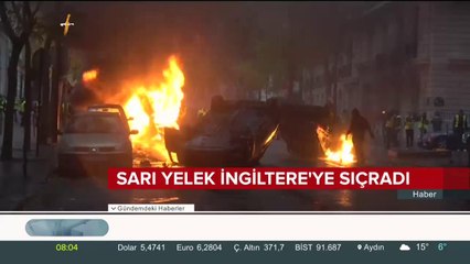 Sarı Yelekliler sokaklarda