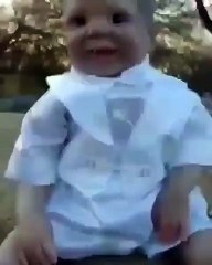 Horror baby - wow!!! This could be the start of a movie franchise - the new Chucky!