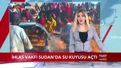 İhlas Vakfı Sudan'da Su Kuyusu Açtı
