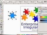 Use inkscape to design a logo part II